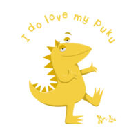 Kids T shirt - Kiri and Lou | I Do Love My Puku! Design