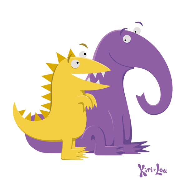 KL 7x8inches Kiri stand Lou sit Thumbnail